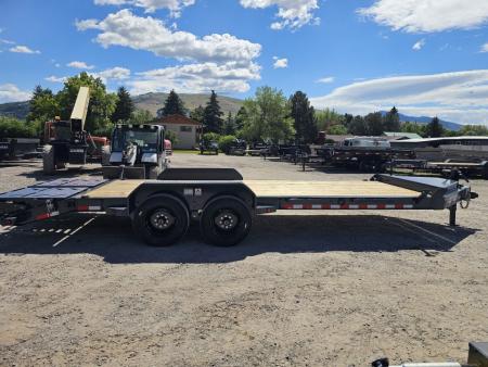 New 2026 Iron Bull 83x22 16k Equipment Trailer