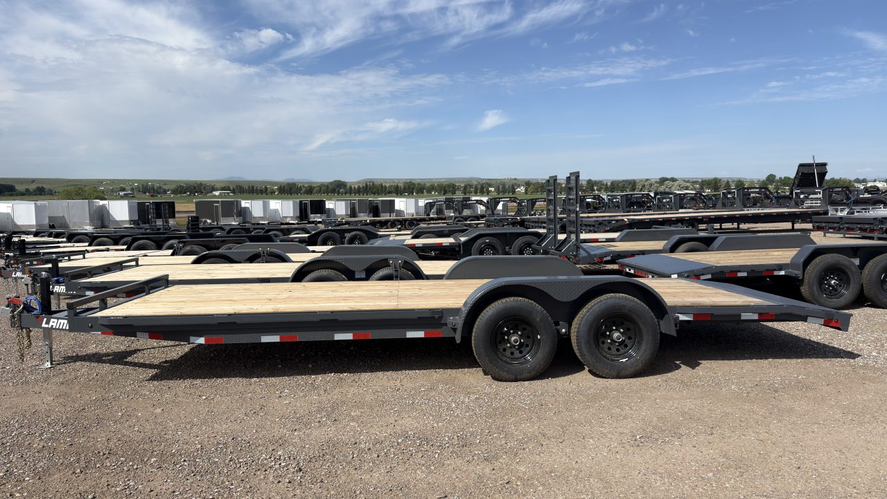 New 2026 Lamar 20' Car Trailer 7K