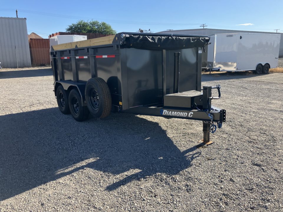 New 2026 Diamond C Trailers MDT 206 12X77X44 Dump Trailer