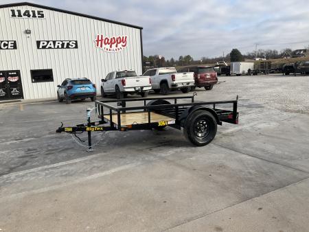 New 2027 Big Tex 60"x8' BP Single Axle Utility Trailer – 30SA