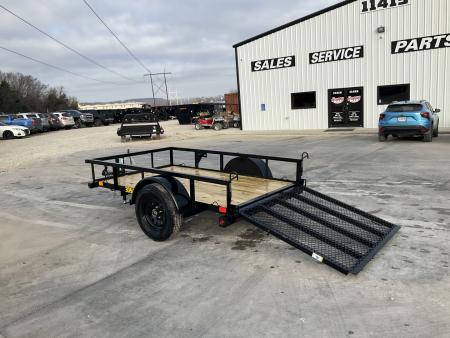 New 2027 Big Tex 60"x8' BP Single Axle Utility Trailer – 30SA