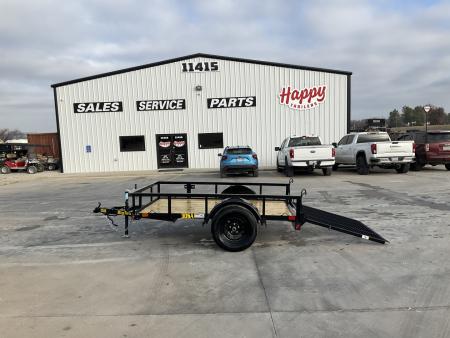 New 2027 Big Tex 60"x8' BP Single Axle Utility Trailer – 30SA
