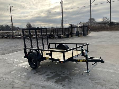 New 2027 Big Tex 60 x8' BP Single Axle Utility Trailer – 30SA