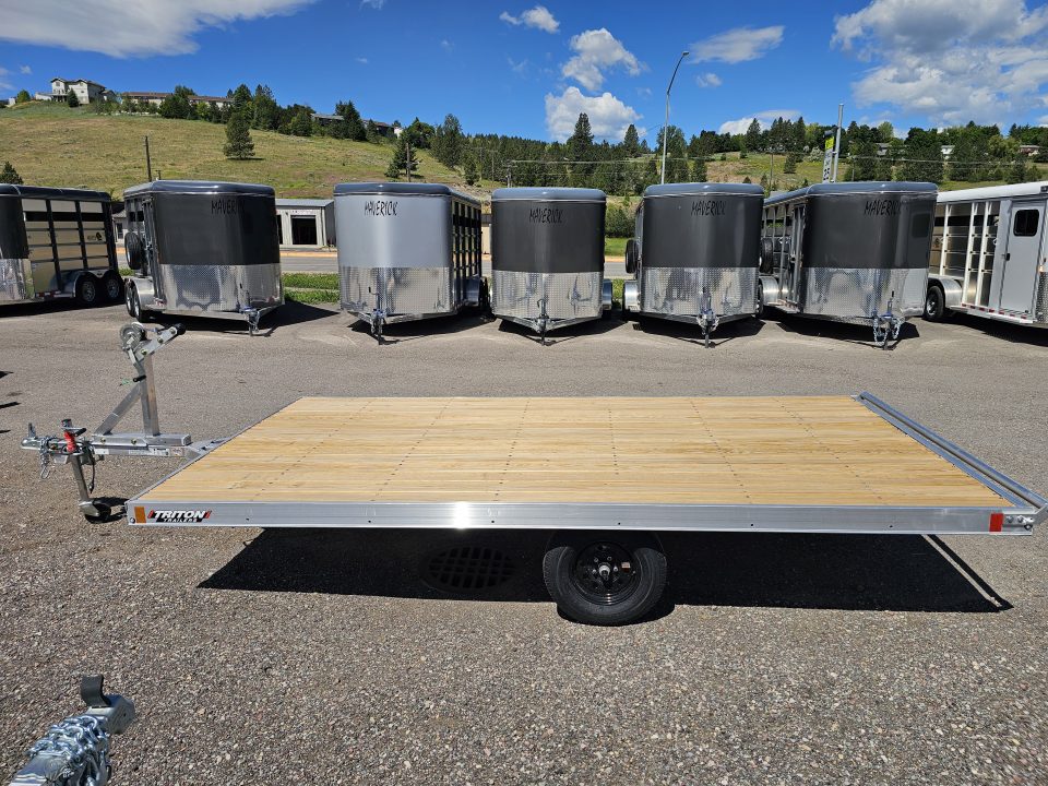 Used 2026 Triton 7x14 Aluminum Raft Trailer