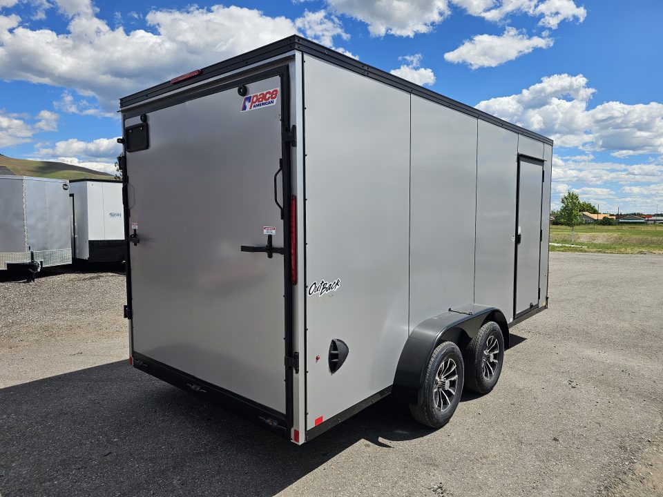 New 2026 Pace Outback DLX 7x16 7k Cargo Trailer