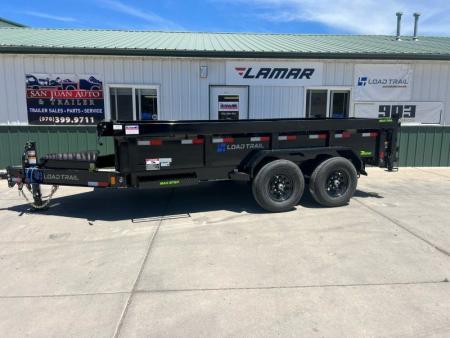 New 2026 Load Trail 83"x14' Low Pro Dump Dump Trailer