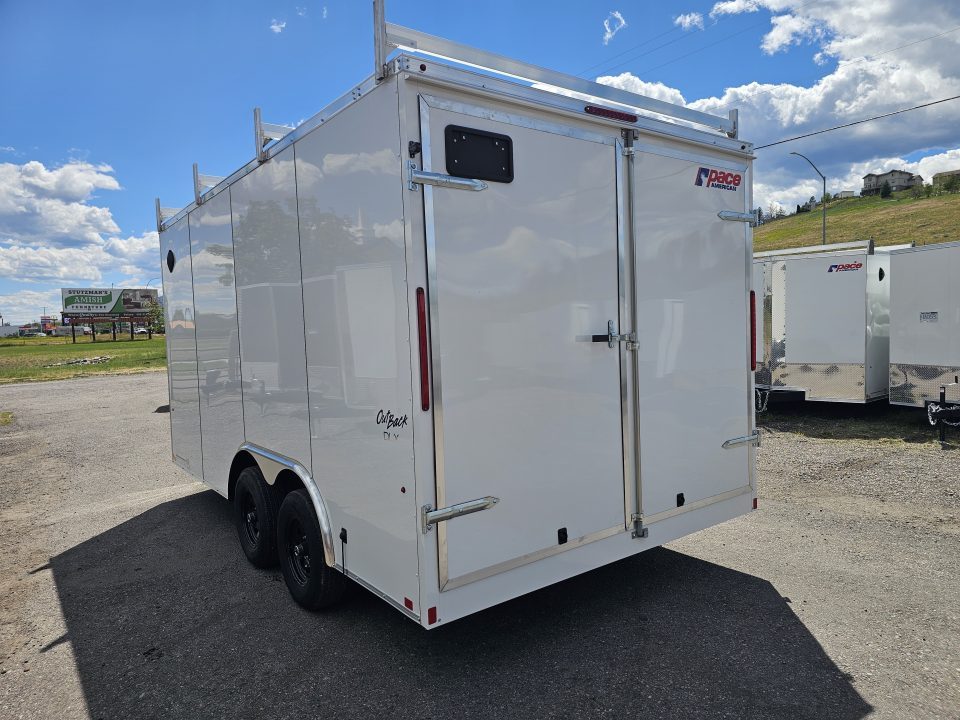 New 2026 Pace 8.5x16 10k Enclosed Contractor Cargo Trailer