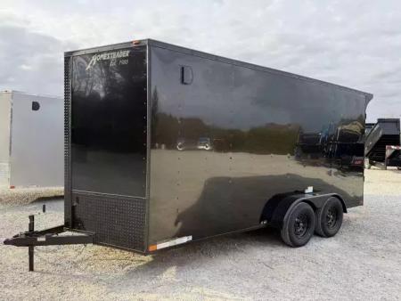 New 2027 Homesteader Trailer 7X16 IT OHV BLACKOUT (SPOILER) Cargo / Enclosed Trailer