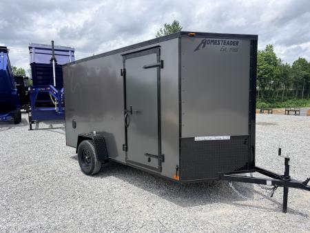 New 2027 Homesteader Trailer 6X12 IS (BLACKOUT) Cargo / Enclosed Trailer