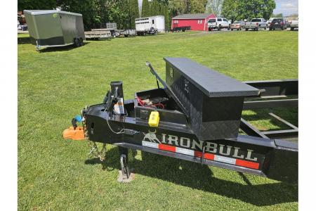New 2026 Iron Bull Dump Trailers 8x16' Deckover Dump Trailer 14000# GVW DDP9616072