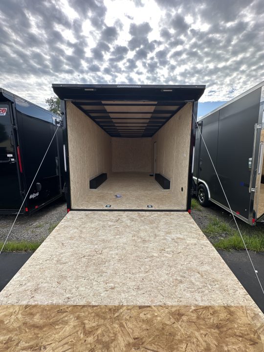 New 2026 ITI Cargo 8.5 X 20 XE Flat Top V-Nose Car Hauler 10K ( Composite Silver/ Black Trim )
