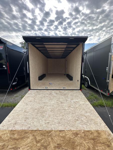 New 2026 ITI Cargo 8.5 X 20 XE Flat Top V-Nose Car Hauler 10K ( Composite Silver/ Black Trim )