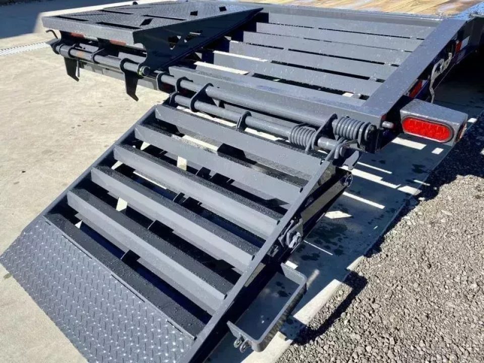 New 2026 Iron Bull Equipment Trailer 14000 GVW 7x18 14000# GVW Equipment Trailer EWB8318072-FWR