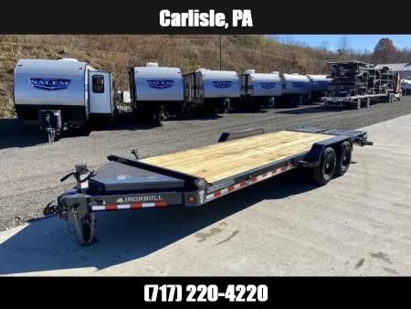 New 2026 Iron Bull Equipment Trailer 14000 GVW 7x20 14000# GVW Equipment Trailer EWB8320072-FWR