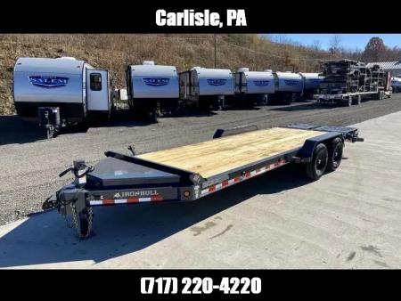 New 2026 Iron Bull Equipment Trailer 7x22 14000# GVW Equipment Trailer EWB8322072-FWR