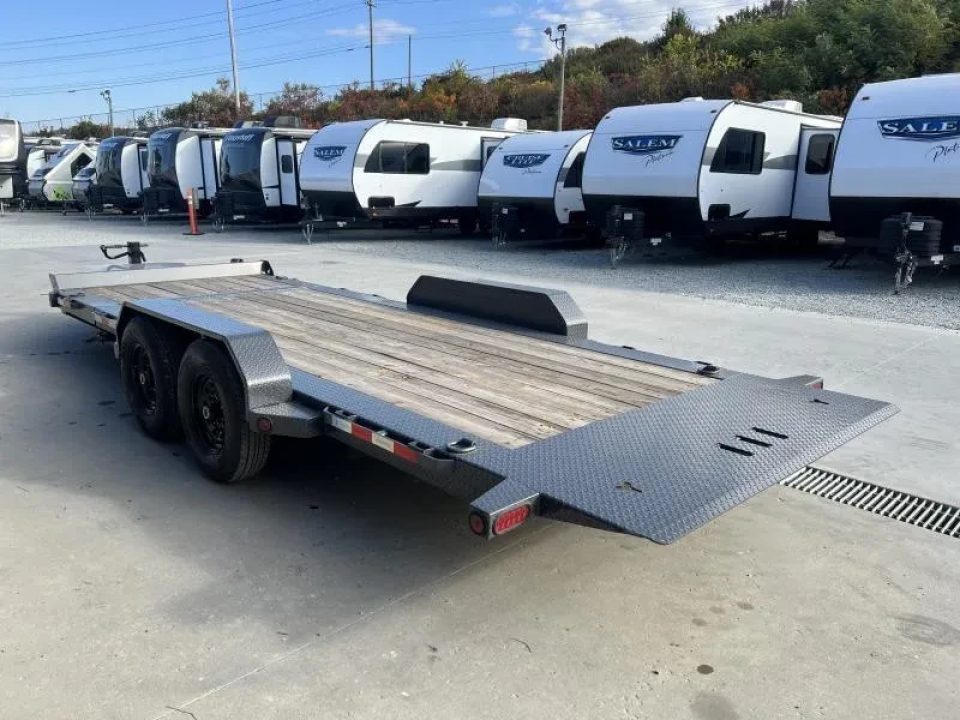 New 2026 Iron Bull Equipment Trailer 14000 GVW 7x22' 14000# GVW Tilt Equipment Trailer TWB8322072