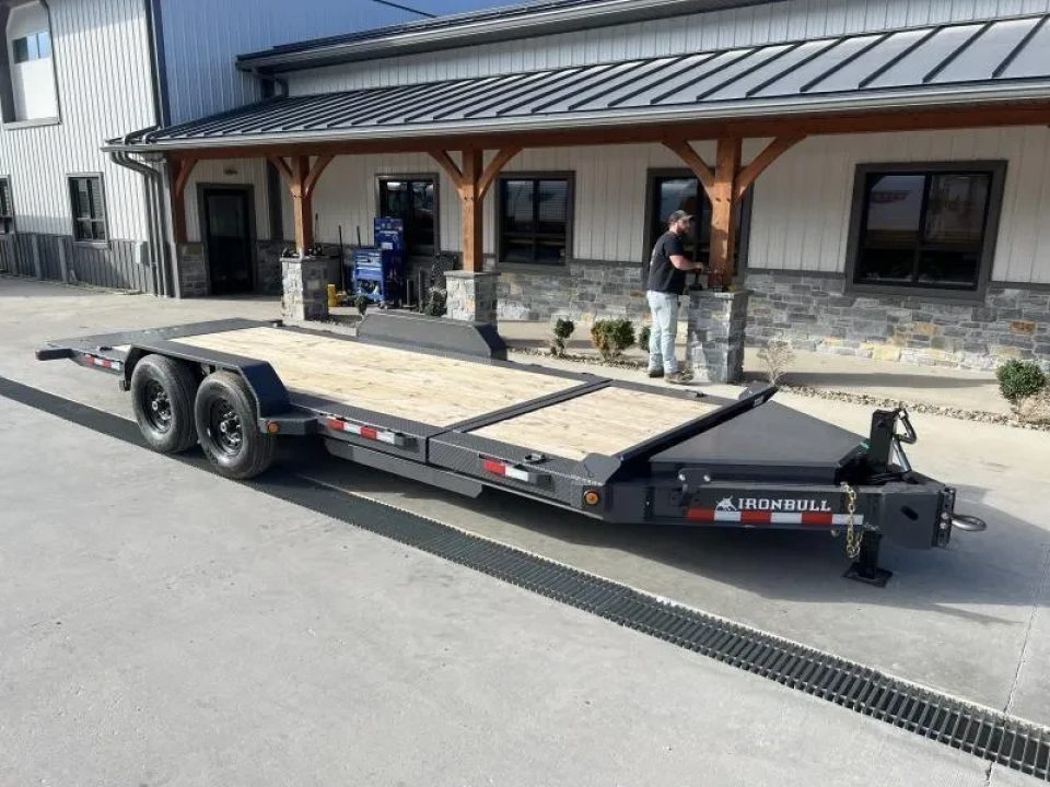 New 2026 Iron Bull Equipment Trailer 14000 GVW 7x22' 14000# GVW Tilt Equipment Trailer TWB8322072