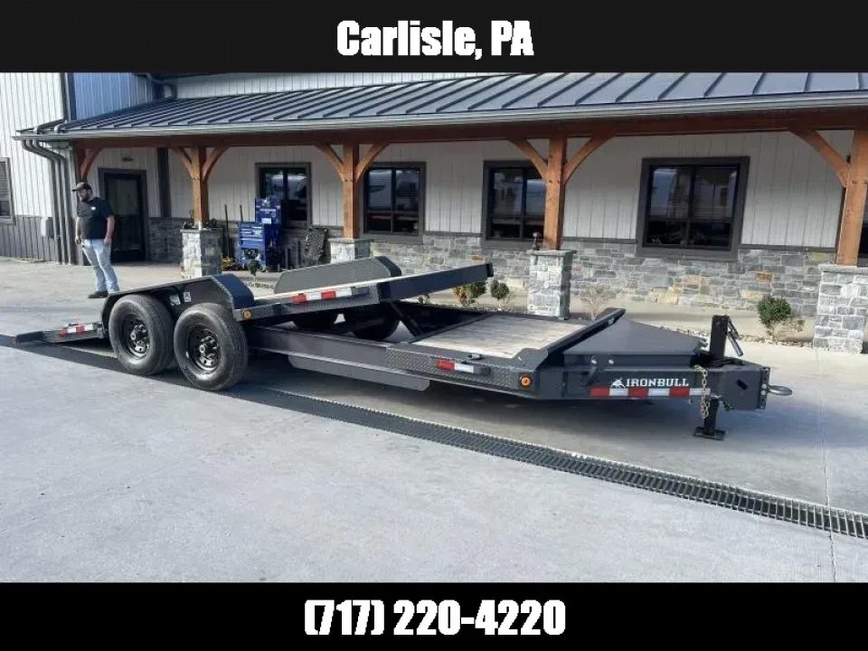New 2026 Iron Bull Equipment Trailer 14000 GVW 7x22' 14000# GVW Tilt Equipment Trailer TWB8322072