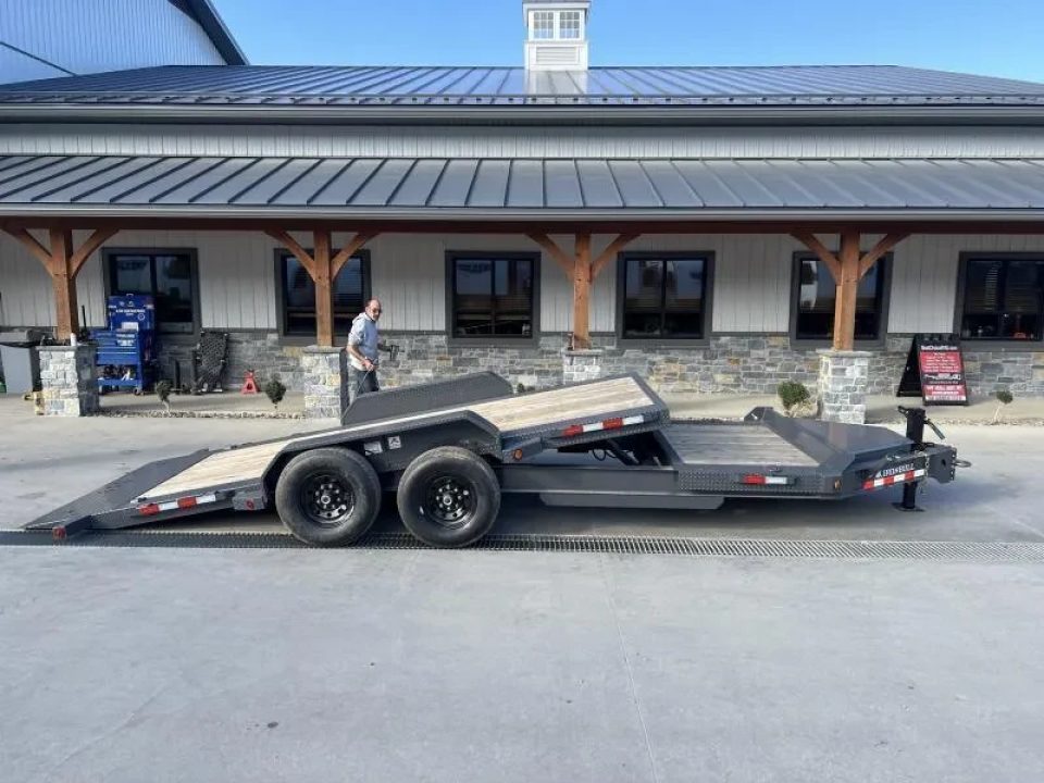 New 2026 Iron Bull Equipment Trailer 14000 GVW 7x22' 14000# GVW Tilt Equipment Trailer TWB8322072