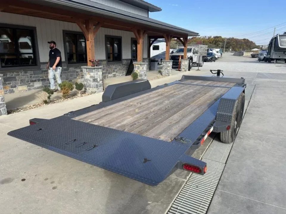 New 2026 Iron Bull Equipment Trailer 14000 GVW 7x22' 14000# GVW Tilt Equipment Trailer TWB8322072