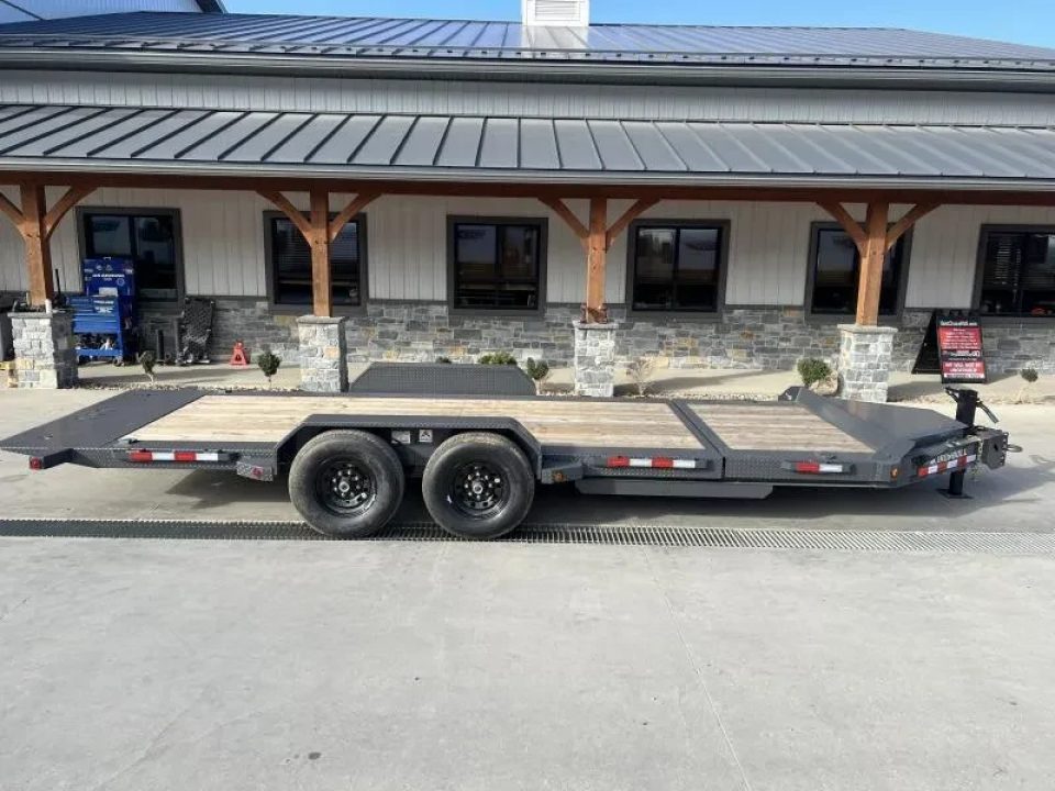 New 2026 Iron Bull Equipment Trailer 14000 GVW 7x22' 14000# GVW Tilt Equipment Trailer TWB8322072