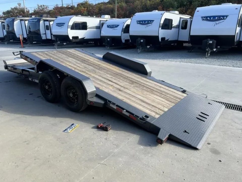 New 2026 Iron Bull Equipment Trailer 14000 GVW 7x22' 14000# GVW Tilt Equipment Trailer TWB8322072