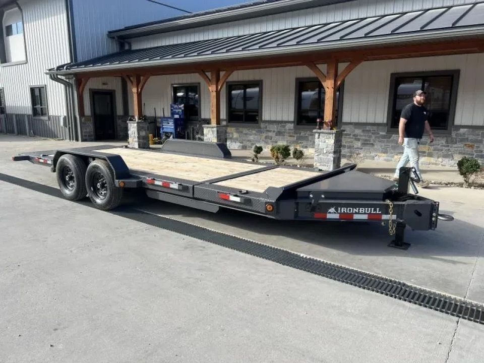 New 2026 Iron Bull Equipment Trailer 14000 GVW 7x22' 14000# GVW Tilt Equipment Trailer TWB8322072