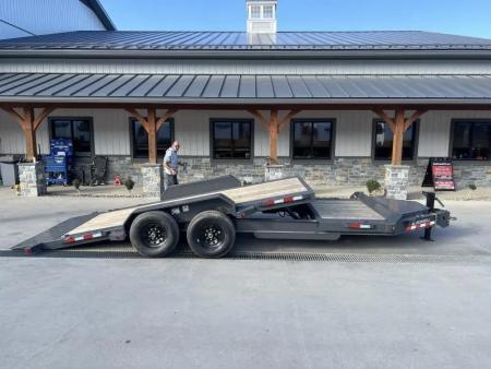New 2026 Iron Bull Equipment Trailer 14000 GVW 7x22' 14000# GVW Tilt Equipment Trailer TWB8322072