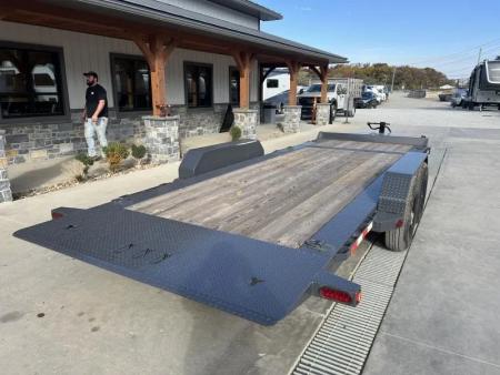 New 2026 Iron Bull Equipment Trailer 14000 GVW 7x22' 14000# GVW Tilt Equipment Trailer TWB8322072