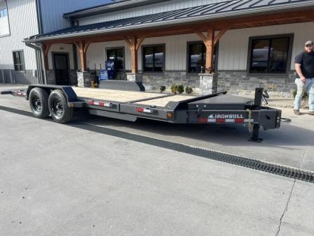 New 2026 Iron Bull Equipment Trailer 14000 GVW 7x22' 14000# GVW Tilt Equipment Trailer TWB8322072