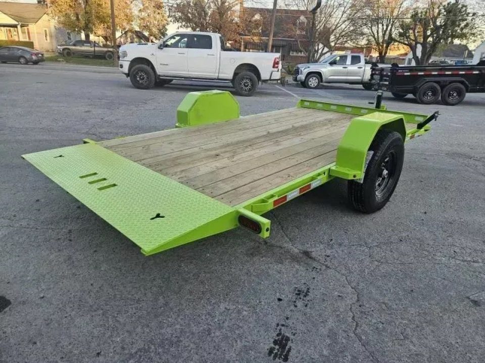 New 2026 Iron Bull Equipment Trailer 7x12' Gravity Tilt Equipment Trailer 7000# GVW  TSB8012071