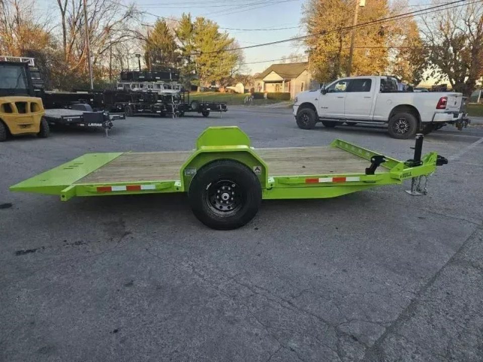 New 2026 Iron Bull Equipment Trailer 7x12' Gravity Tilt Equipment Trailer 7000# GVW  TSB8012071