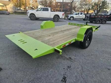 New 2026 Iron Bull Equipment Trailer 7x12' Gravity Tilt Equipment Trailer 7000# GVW  TSB8012071