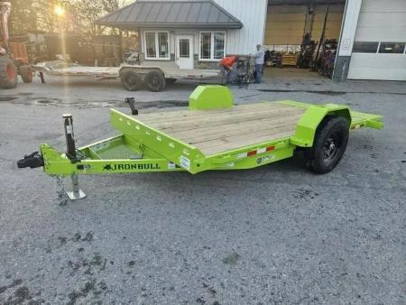 New 2026 Iron Bull Equipment Trailer 7x12' Gravity Tilt Equipment Trailer 7000# GVW  TSB8012071