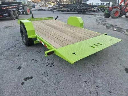 New 2026 Iron Bull Equipment Trailer 7x12' Gravity Tilt Equipment Trailer 7000# GVW  TSB8012071
