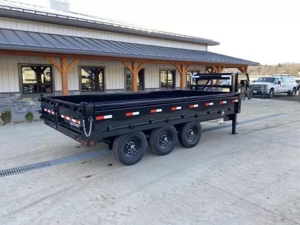 New 2026 Iron Bull Dump Trailers 8x16' 21000# GVW GN Dump Trailer DDG9616073