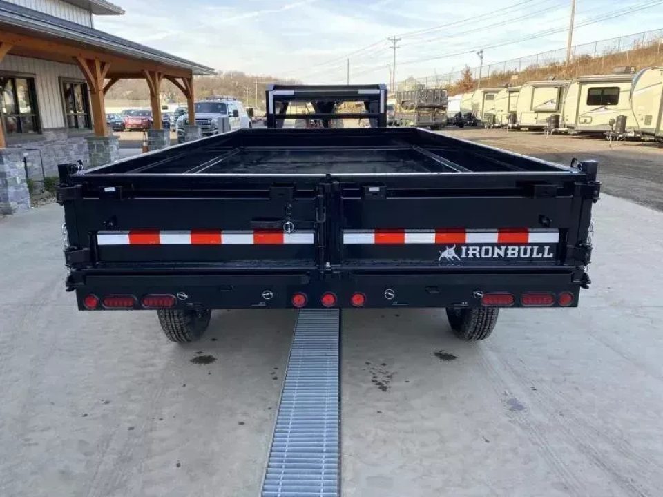 New 2026 Iron Bull Dump Trailers 8x16' 21000# GVW GN Dump Trailer DDG9616073
