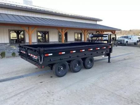 New 2026 Iron Bull Dump Trailers 8x16' 21000# GVW GN Dump Trailer DDG9616073