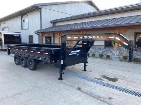 New 2026 Iron Bull Dump Trailers 8x16' 21000# GVW GN Dump Trailer DDG9616073