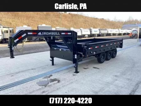 New 2026 Iron Bull Dump Trailers 8x16' 21000# GVW GN Dump Trailer DDG9616073