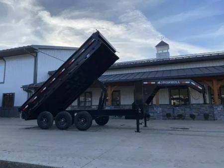 New 2026 Iron Bull Dump Trailers 8x16' 21000# GVW GN Dump Trailer DDG9616073