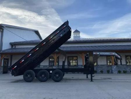 New 2026 Iron Bull Dump Trailers 8x16' 21000# GVW GN Dump Trailer DDG9616073