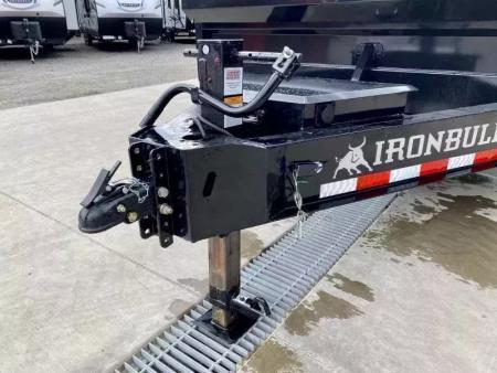 New 2026 Iron Bull Dump Trailers 14000 GVW 8x16' Deckover Dump Trailer 14000# GVW DDP9616072