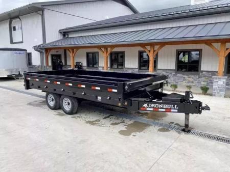 New 2026 Iron Bull Dump Trailers 14000 GVW Ironbull 8x14' 14000# GVW Dump Trailer DDP9614072