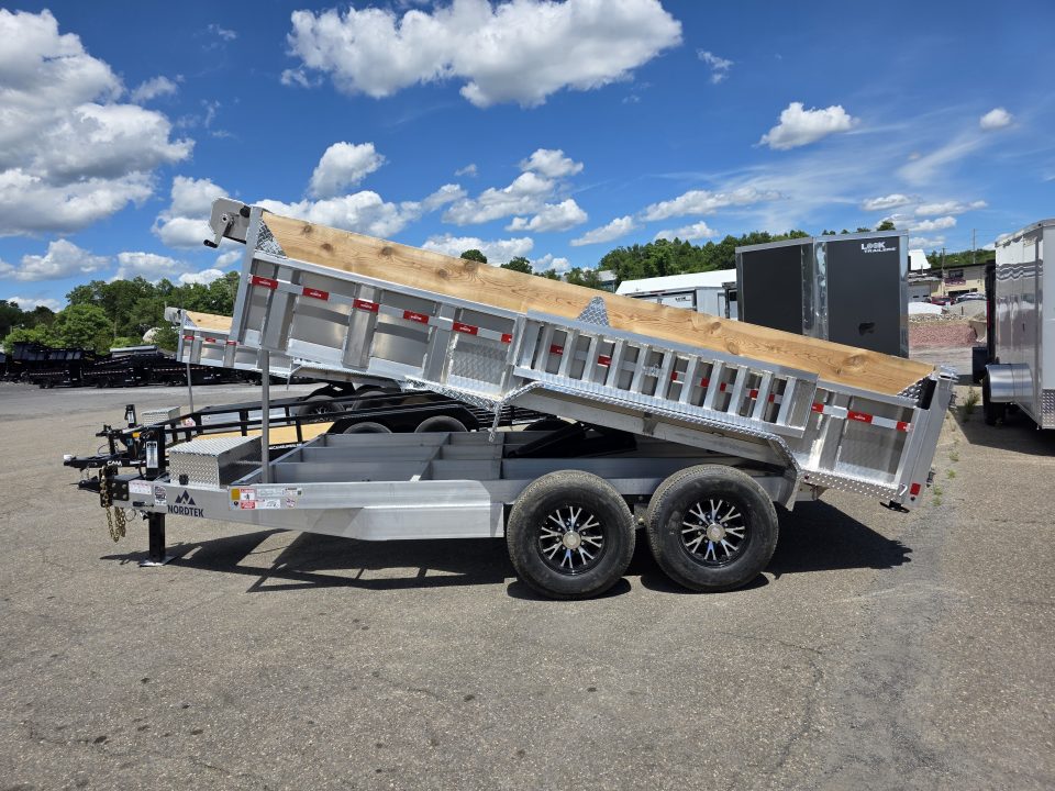 New 2026 Nordtek 82X14 14K - ALUMINUM Dump Trailer