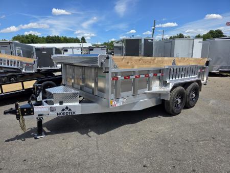New 2026 Nordtek 82X14 14K - ALUMINUM Dump Trailer