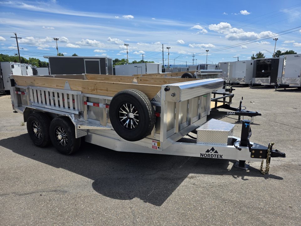 New 2026 Nordtek 82X14 14K - ALUMINUM Dump Trailer