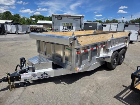 New 2026 Nordtek 82X14 14K - ALUMINUM Dump Trailer