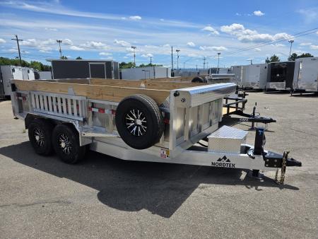 New 2026 Nordtek 82X14 14K - ALUMINUM Dump Trailer