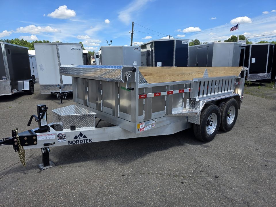 New 2026 Nordtek 82X12 14K - ALUMINUM Dump Trailer